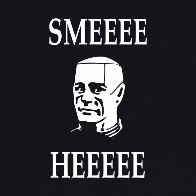 Red Dwarf Kryten Smee Hee Funny by Prolifictees